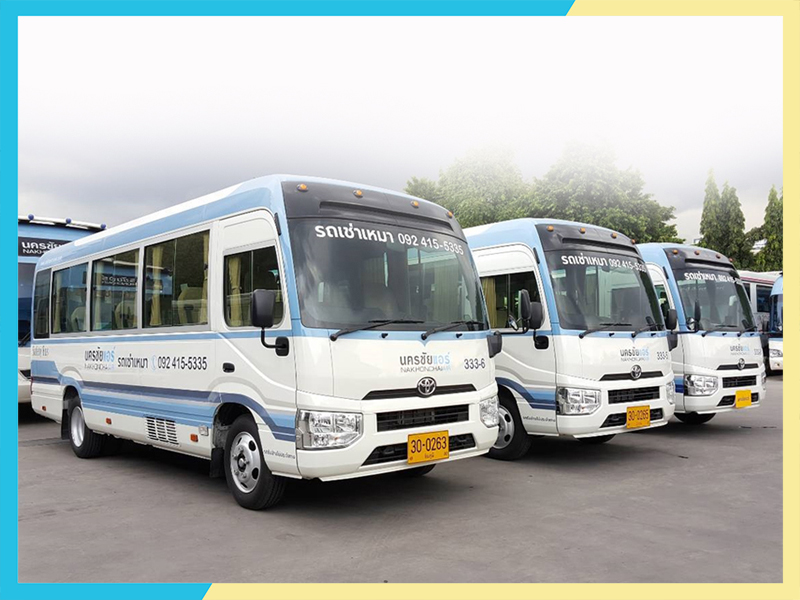 นครชัยแอร์ จัดโปรโมชั่น พิเศษ!! หน้าฝน เช่าเหมารถสุดคุ้ม เริ่มต้น 6,900 บาท/วัน