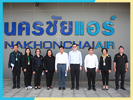 ทีมงานผู้บริหารกรุงเทพมหานคร เข้าเยี่ยมชมการบริหารจัดการคัดแยกขยะ ของ บริษัท นครชัยแอร์