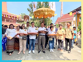 นครชัยแอร์ ร่วมบุญใหญ่ จัดทอดกฐินสามัคคี ประจำปี 2566 ณ วัดบ้านกอก